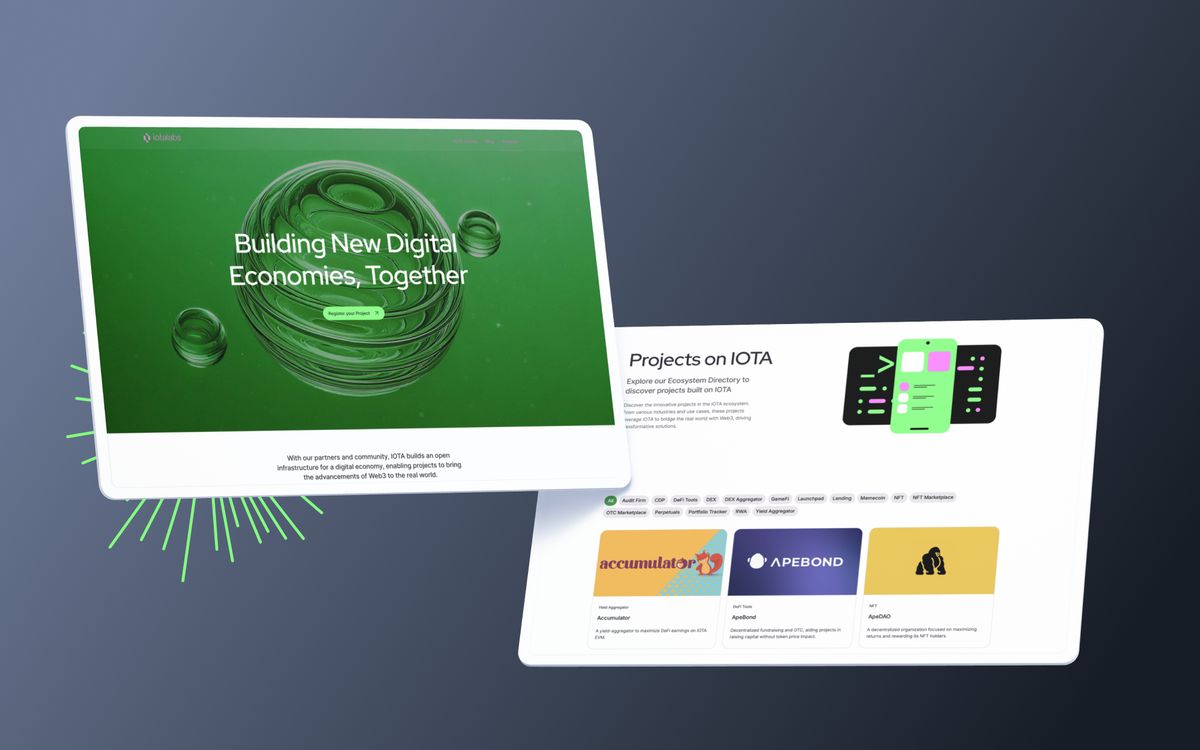 The ecosystem page with its project directory, filtered by category